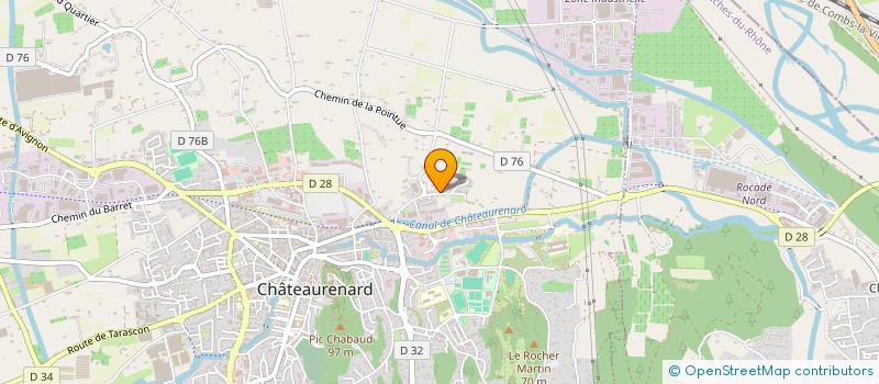 localisation de l'entreprise MADAME ANAIS AUBERT à CHATEAURENARD
