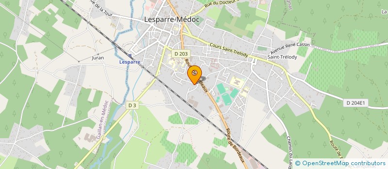 localisation de l'entreprise MADAME ANAIS AUGEAU  LESPARRE-MEDOC