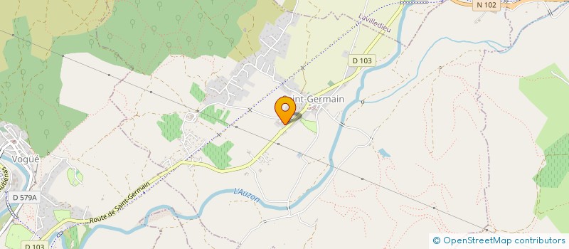 localisation de l'entreprise MADAME ANAIS AUMONT  SAINT-GERMAIN