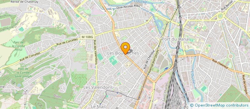 localisation de l'entreprise MADAME ANAIS BACONNET à DIJON