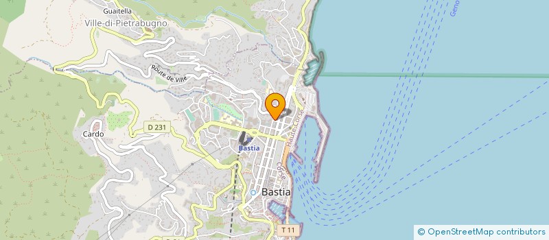 localisation de l'entreprise MADAME ANAIS BACONNIER à BASTIA