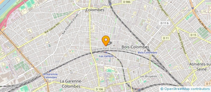localisation de l'entreprise MADAME ANAIS BACQUET à COLOMBES