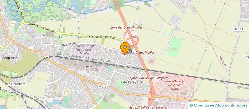 localisation de l'entreprise MADAME ANAIS BAILLY  AYTRE