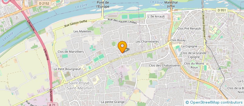 localisation de l'entreprise MADAME ANAIS BARBELLION à SAINT-PRYVE-SAINT-MESMIN