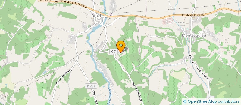 localisation de l'entreprise MADAME ANAIS BARBERO  BRUCH