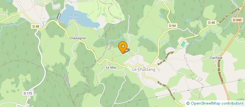 localisation de l'entreprise MADAME ANAIS BARDOU  LE CHASTANG