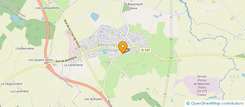 localisation de l'entreprise MADAME ANAIS BARON  BEGROLLES-EN-MAUGES