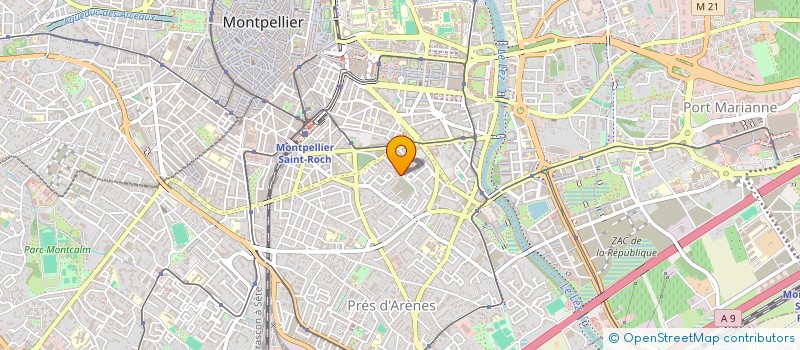 localisation de l'entreprise MADAME ANAIS BARTHELEMY à MONTPELLIER