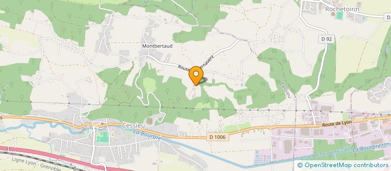 localisation de l'entreprise MADAME ANAIS BARTOLOMEU  CESSIEU