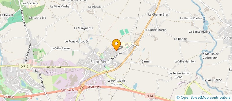 localisation de l'entreprise MADAME ANAIS BASQUIN à YFFINIAC