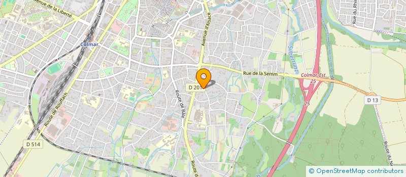 localisation de l'entreprise MADAME ANAIS BASS  COLMAR