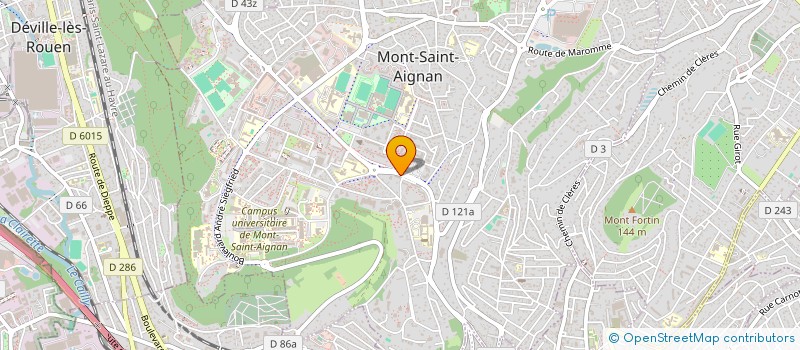localisation de l'entreprise MADAME ANAIS BASTIEN à MONT-SAINT-AIGNAN