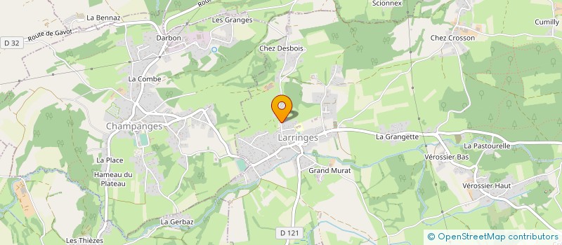 localisation de l'entreprise MADAME ANAIS BAUDHUIN  LARRINGES