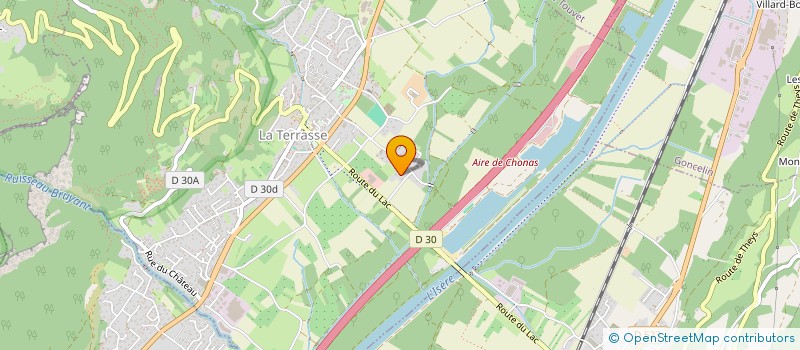 localisation de l'entreprise MADAME ANAIS BEAUCOURT  LA TERRASSE