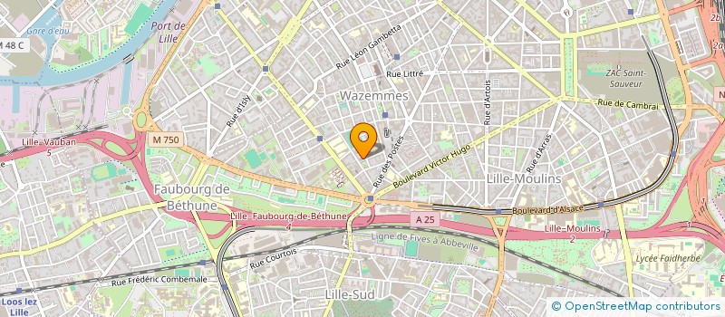 localisation de l'entreprise MADAME ANAIS BEAUMONT à LILLE