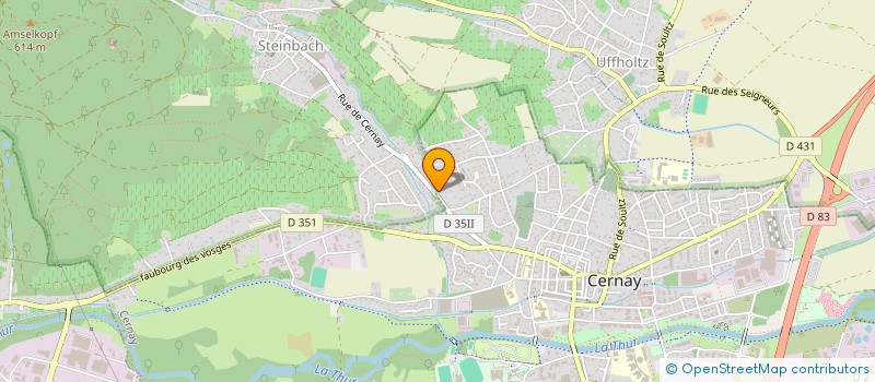 localisation de l'entreprise MADAME ANAIS BELTZUNG  CERNAY