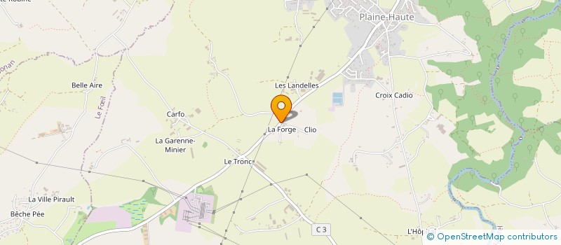 localisation de l'entreprise MADAME ANAIS BEN  PLAINE-HAUTE