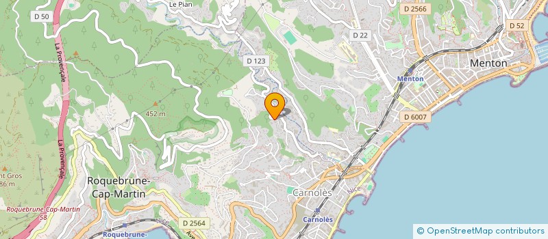 localisation de l'entreprise MADAME ANAIS BEN SAID  ROQUEBRUNE-CAP-MARTIN