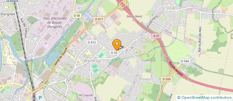 localisation de l'entreprise MADAME ANAIS BENAHMED  COURCHELETTES