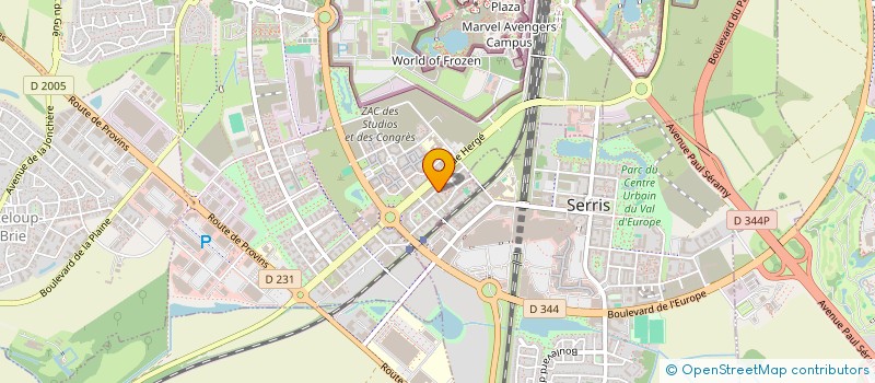 localisation de l'entreprise MADAME ANAIS BENAISSA  CHESSY