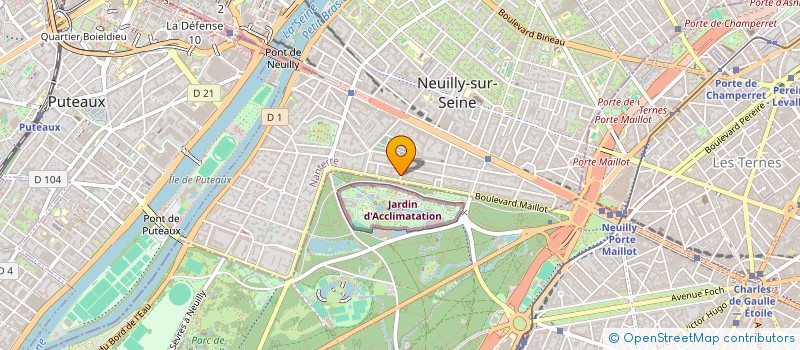 localisation de l'entreprise MADAME ANAIS BENCHETRIT à NEUILLY-SUR-SEINE