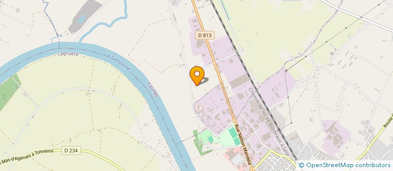 localisation de l'entreprise MADAME ANAIS BENEVENTI  FAUILLET