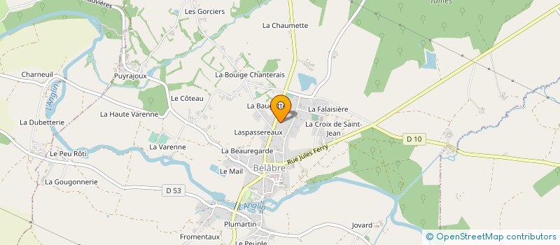 localisation de l'entreprise MADAME ANAIS BENGUEDOUAD à BELABRE