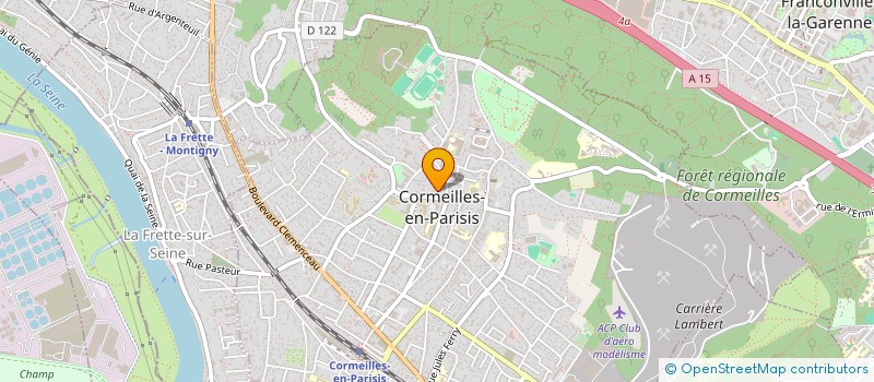 localisation de l'entreprise MADAME ANAIS BENOIT à CORMEILLES-EN-PARISIS