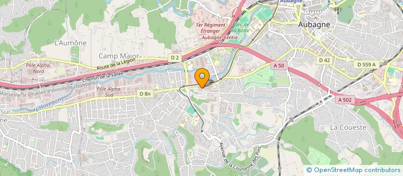 localisation de l'entreprise MADAME ANAIS BERENGER à AUBAGNE
