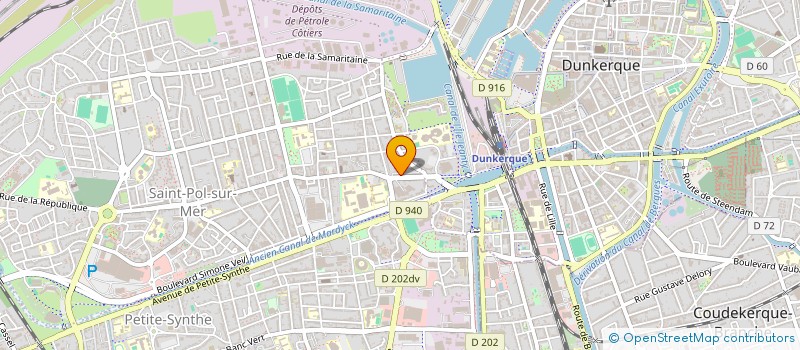 localisation de l'entreprise MADAME ANAIS BERNAERT  DUNKERQUE