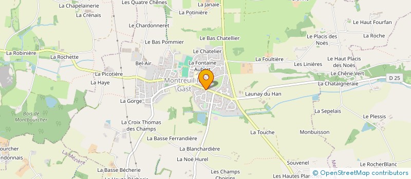 localisation de l'entreprise MADAME ANAIS BERNARDY  BETTON