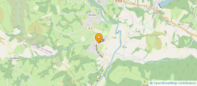 localisation de l'entreprise MADAME ANAIS BERTELLO  SAINT-PEE-SUR-NIVELLE