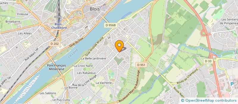 localisation de l'entreprise MADAME ANAIS BERTHELOT à BLOIS