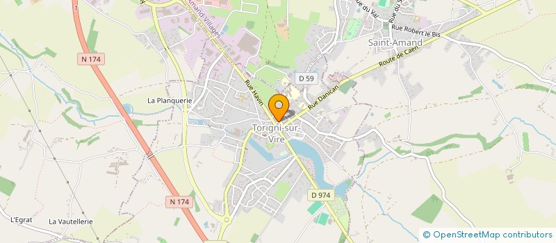 localisation de l'entreprise MADAME ANAIS BERTRAND  TORIGNY-LES-VILLES