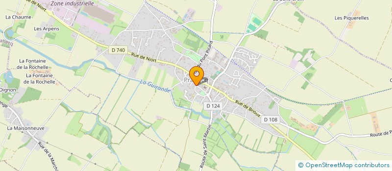 localisation de l'entreprise MADAME ANAIS BESSONNET  PRAHECQ