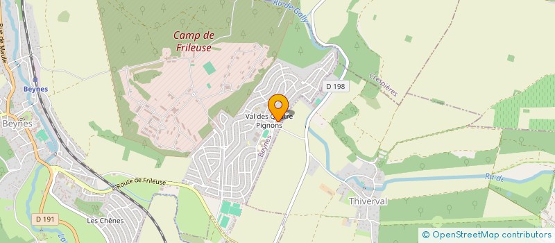 localisation de l'entreprise MADAME ANAIS BEUVIER à RUEIL-MALMAISON