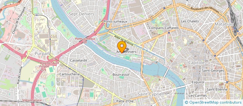 localisation de l'entreprise MADAME ANAIS BEZIER  CRESSERONS