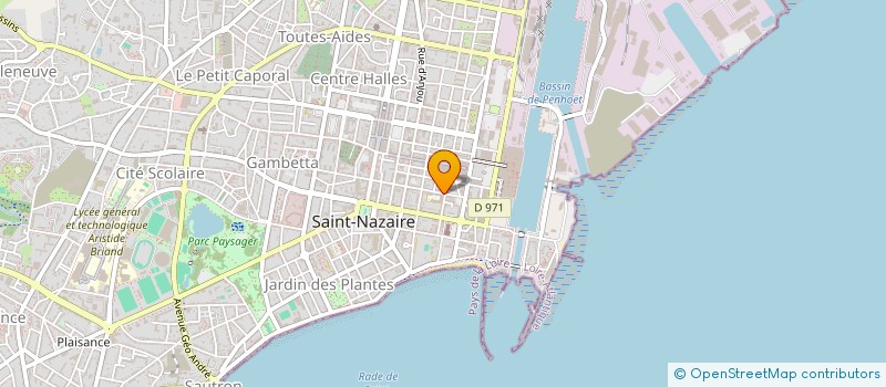 localisation de l'entreprise MADAME ANAIS BIAT ANAIS  SAINT-NAZAIRE
