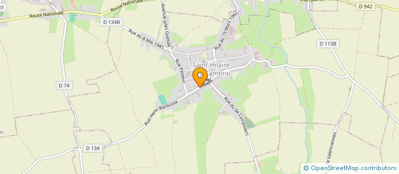 localisation de l'entreprise MADAME ANAIS BILLOIR à SAINT-HILAIRE-LEZ-CAMBRAI