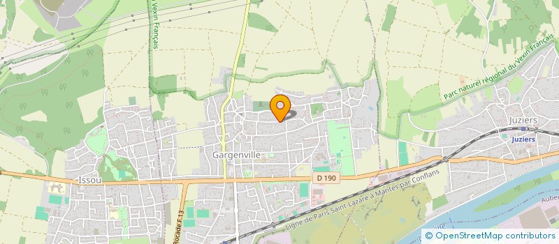 localisation de l'entreprise MADAME ANAIS BIOTTEAU  GARGENVILLE