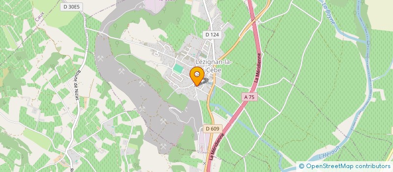 localisation de l'entreprise MADAME ANAIS BLANCHARD  LEZIGNAN-LA-CEBE