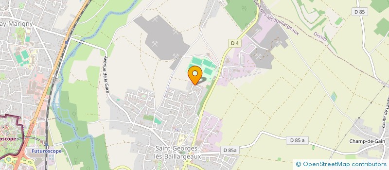 localisation de l'entreprise MADAME ANAIS BLANLOEIL à SAINT-GEORGES-LES-BAILLARGEAUX