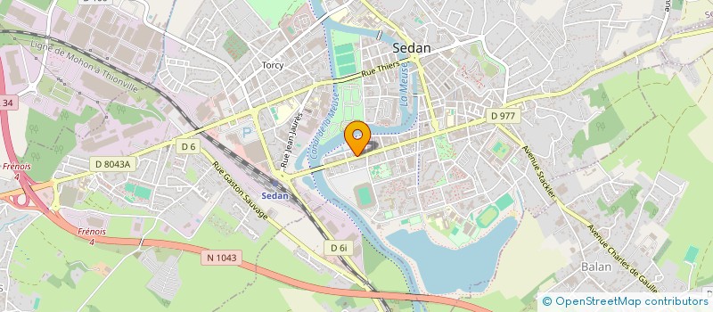 localisation de l'entreprise MADAME ANAIS BOCKTAELS à SEDAN