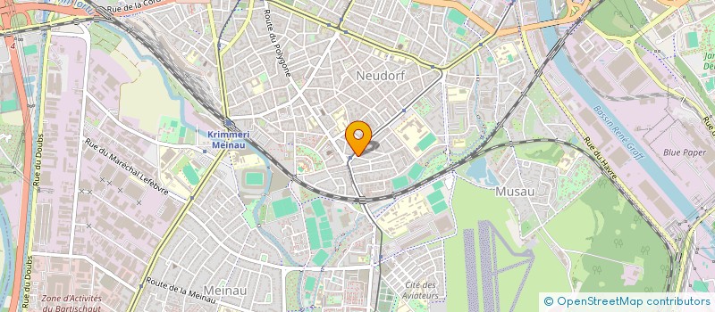 localisation de l'entreprise MADAME ANAIS BOHNER à STRASBOURG
