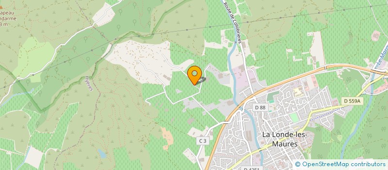 localisation de l'entreprise MADAME ANAIS BOITEL  LA LONDE-LES-MAURES