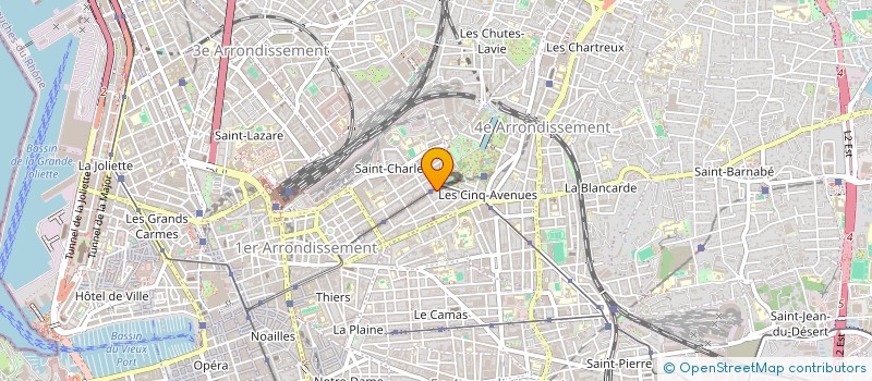 localisation de l'entreprise MADAME ANAIS BOLLORE à MARSEILLE