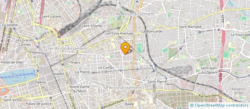 localisation de l'entreprise MADAME ANAIS BONNET à MARSEILLE