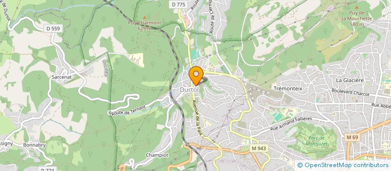 localisation de l'entreprise MADAME ANAIS BONNET  DURTOL