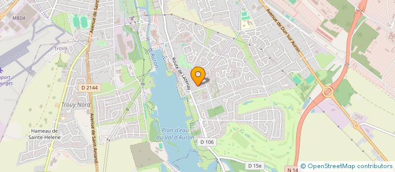 localisation de l'entreprise MADAME ANAIS BOONE  BOURGES