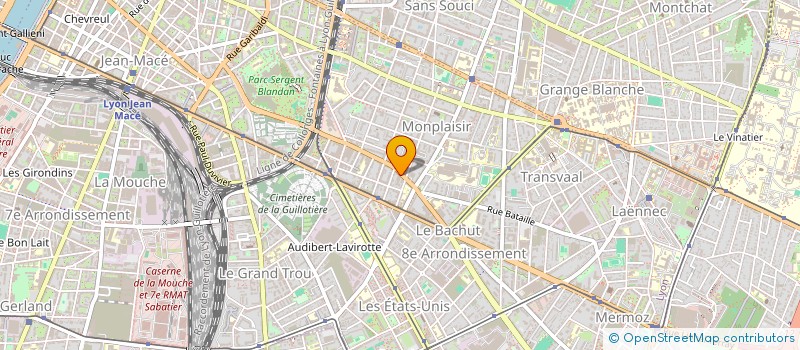 localisation de l'entreprise MADAME ANAIS BOTELLA  LYON